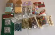 Junk Drawer Jewelry Craft Supplies Beads Buttons Scrapbooking items