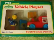 Vintage NEW Sesame Street TYCO PRESCHOOL PLAYSET BIG BIRD MAIL DELIVERY 1995 NIB