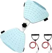 Waist Twist Board, Exercise Twist Board | Workout Size Chart With Bands | Portable Travel Portable Arms Mands Fitness Equipment Fitness Trainer Saving