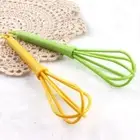 Cooking Milk Frother Easy to Clean Manual Hand Mixer Egg Beater Whisk Blender