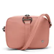 NEW Pacsafe Citysafe CX Anti-Theft Square Crossbody Bag Econyl Rose