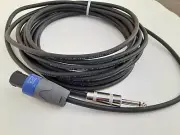 6 FT SpeakOn w/Neutrik NL4FX to 1/4" TS Speaker Cable 14AWG