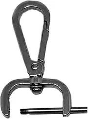 [ａ aternee] Detachable Snap Hook Swivel Clasp Swivel Snap Hook Purses Clasp Fashion Sturdy Removable Metal Portable Bag Buckle Accessory