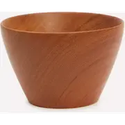 Itza Wood Mini Bowl Candleholder - Set of 2 in Mahogany at Nordstrom One Size