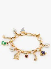 Hole In One Statement Charm Bracelet