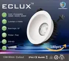 180x 13w Led Downlight 90mm Cutout Cct Tri Colour Warm/day/cool White Dimmable