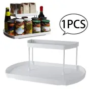 Rotatable Spice Organizer Turntable Organizer Multifunction Turntable Storage