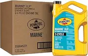 Pennzoil Marine XLF Extended Life Formula Engine Oil, 1 Gallon (3-Pack)