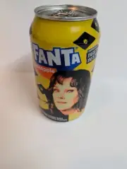 "RARE Half-Full Fanta Soda Can 2024 Beetlejuice Pineapple Flavor Sealed & Unopen