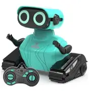 Robot Toys, Remote Control Robot Toy, RC Robots for Kids with LED Eyes, Blue