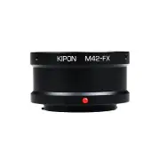 KIPON Adapter for M42 Screw Mount Lens to Fuji X XF Mount Mirrorless Camera