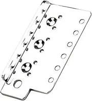 UPKOCH Electric Guitar Bridge Plate Professional Saddle Bridge Plate with String Spacing Tremolo Arm Durable Easy to Install Guitar Supplies for String Instruments