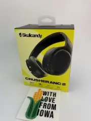 Skullcandy - Crusher ANC 2 Over-the-Ear Noise Canceling Wireless Headphones. NEW