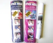 3 Rolls Sheet Adhesive, Stick Hold & 10 ft Duck Brand Laminate, Fabric, Craft