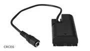Tether Tools Case Relay Camera Coupler CRCE6 for Canon - for LPE6 battery | Black
