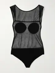 [Jacquemus] Jacquemus - Platano Open-back Knitted Bodysuit - Black - FR 36 FR 36 Black