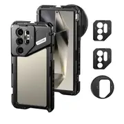 Ultra Phone Cage with 67mm Filter Adapter for Samsung Galaxy Stabilizer for S24/s23 Ultra