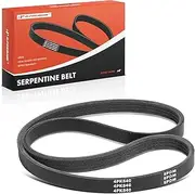 Engine Serpentine Drive Belt Compatible with Nissan, Toyota, Jaguar, Chevrolet, Acura, Geo, Peugeot & Suzuki Cars - Sentra, NX, Pulsar NX, MR2, XJS, XJ12, Tracker, Integra, 405, Sidekick