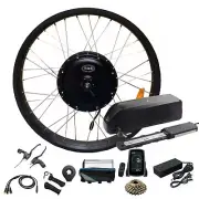 TDR 26" 4.0 fat tire Rear Hub Electric Bike Conversion Kit 52V 2000W DIY ebike