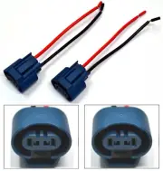 Wire Pigtail Female U 9005 HB3 Two Harness Head Light Low Beam Connector Socket