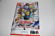 NINTENDO SWITCH HYRULE WARRIORS DEFINITIVE EDITION PROMO POSTER 17'X11" (WMN72)
