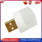 LED Night Light USB Bedside Baby Bedroom Mobile Power Table Lamp (White)