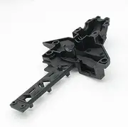 Plastic Rear Wave Box Gearbox Shell Assembly Replacement RC Parts for WLtoys 124008 124010 1/12 4WD RC Car