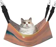 EdWal sea turtle sunset print Soft Sleeping Hammock Cat Hammock for Cage Hanging,Pet Hammock Bed Adjustable for Small Animals