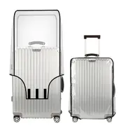Full Transparent Luggage Protector Cover Waterproof PVC Trolley Suitcase Cover