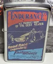 Zippo Old School Race Car Club Endurance Zippo - Vintage Racing Poster 2021