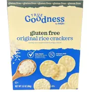 True Goodness by Meijer Gluten Free Original Rice Crackers 3.5 oz
