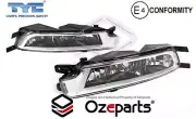 Pair LH+RH Fog Light Driving Lamp 2 Globe Type For Volkswagen Passat B8 14~20 (for: Volkswagen)