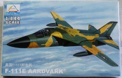 80416 US F-111E AARDVARK Plastic Model Kits Assembled Aircraft 1/144