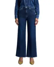 7 For All Mankind Ultra High Rise Wide Leg Jeans in Paradise Cove