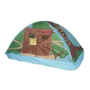 Tents 19790 Kids Tree House Bed Tent Playhouse Twin Size