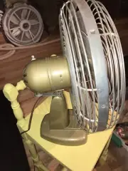 Vintage Antique Kord Desk Fan N.O.S. IN ORIGNALBOX Art Deco Retro Modern
