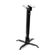 Universal Projector Mount Wall or Ceiling Bracket with Adjustable Height and