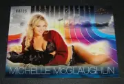 2017 Benchwarmer MICHELLE McLAUGHLIN Dreamgirls #99 Gold Foil Insert/25 PLAYBOY