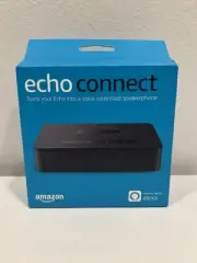 Amazon Echo Connect Black A05B83 with Power Supply Alexa Smart Speaker