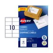 AVERY Shipping Labels with Trueblock L7173 99.1 x 57 mm (1000 Labels/100 Sheets)