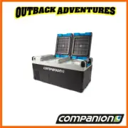COMPANION LITHIUM 75L DUAL ZONE RECHARGEABLE PORTABLE FRIDGE/FREEZER