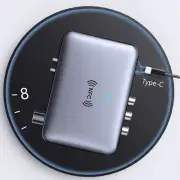 Bluetooth 5.1 Audio Receiver Transmitter NFC AUX Mic HIFI Wireless Adapter