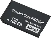 Original 128GB Memory Stick Pro Duo MARK2 - High Speed Performance, Compatible with PSP and Camera Accessories
