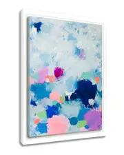 Ready2HangArt Dreams Coming True Framed Canvas Wall Art by Samerra