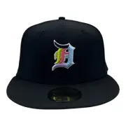 Detroit Tigers MLB 1984 World Series New Era 59Fifty Fitted Hat/Cap Size 7 5/8