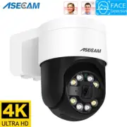 8MP 4K PTZ IP Camera Face Detection Audio POE Outdoor H.265 Onvif CCTV RTSP Colo