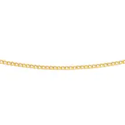 9ct Gold, 50cm Curb Chain
