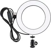 zolyet 6.2" Dimmable Ring Light 3 Lighting Modes Brightn Adjustable for Live Streaming Selfie Photography Video ing 6.2 inch