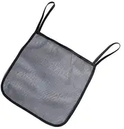 Baby Stroller Chair Hanging Mesh Net Bag 30 x 30 cm Black Deft