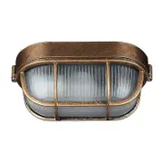 Wwxx Xh Outdoor Wall Lamp, Oval Die Cast Aluminum Sconce Lamp, Nautical Marine Wall Light Industrial Vintage Light, Boat Lamp, Patio Corridor Wall...